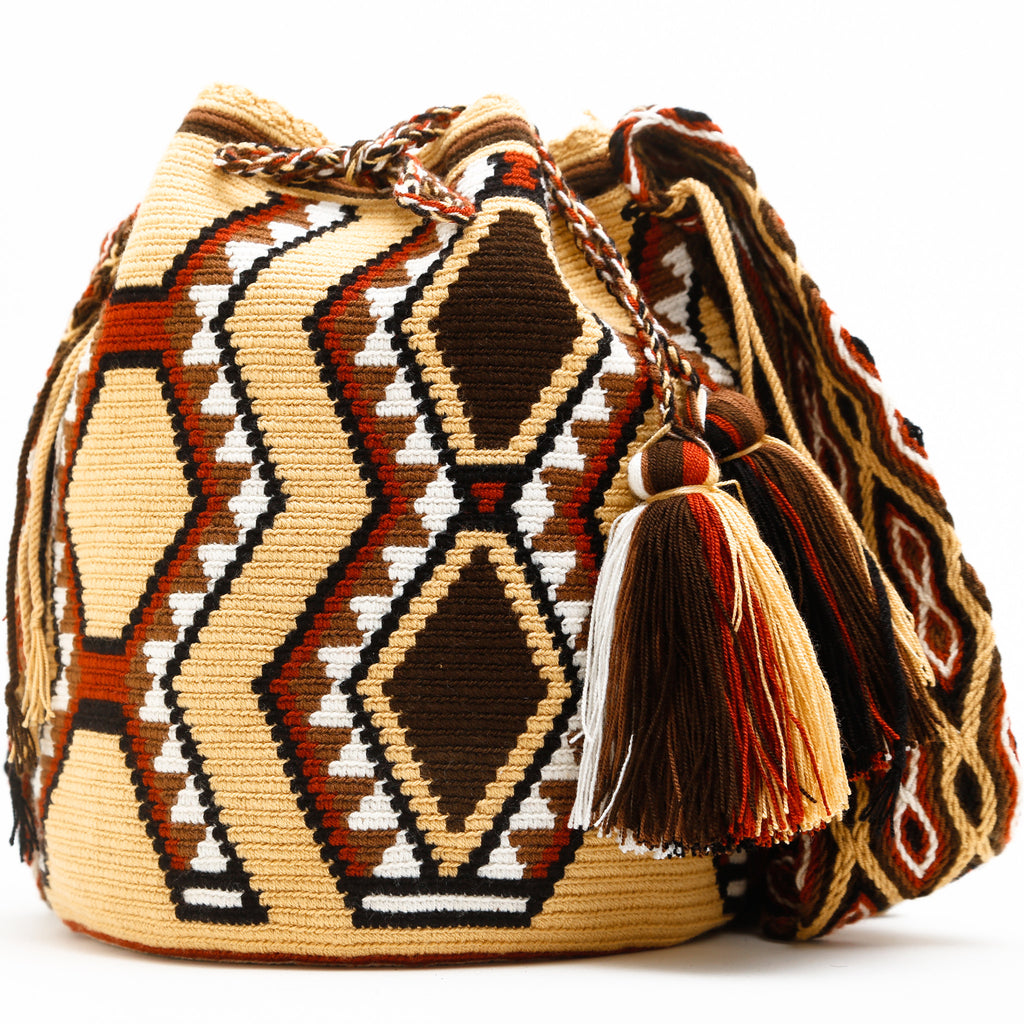 Authentic Handmade Mochilas Wayuu Bags - Carnaval Ocho